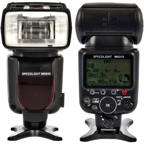  Kaavie - MK910 High Speed Sync 18000s i-TTL Flash Speedlite replacement for Nikon SB910 and Nikon cameras D800 D800E D600 D7100 D7000 D5200 D5100 D5000 D3200 D3000 D300 D200 D90