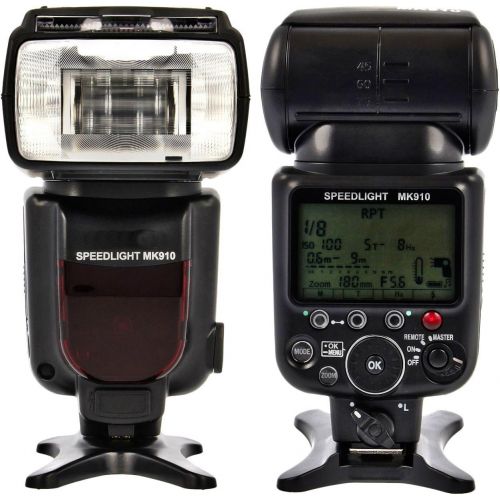  Kaavie - MK910 High Speed Sync 18000s i-TTL Flash Speedlite replacement for Nikon SB910 and Nikon cameras D800 D800E D600 D7100 D7000 D5200 D5100 D5000 D3200 D3000 D300 D200 D90