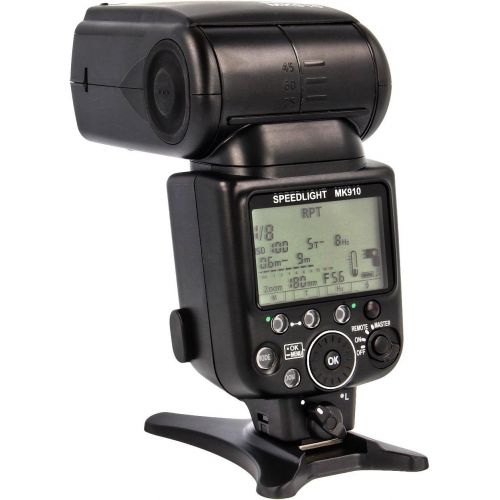  Kaavie - MK910 High Speed Sync 18000s i-TTL Flash Speedlite replacement for Nikon SB910 and Nikon cameras D800 D800E D600 D7100 D7000 D5200 D5100 D5000 D3200 D3000 D300 D200 D90