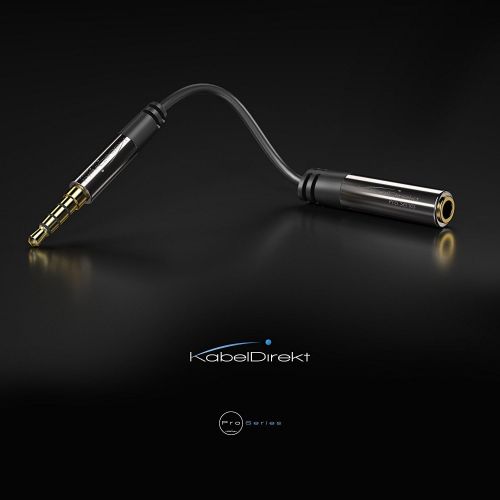  [아마존베스트]KabelDirekt Cables Direct 3.5mm Headset Adaptor