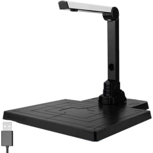  [아마존베스트]Kabxryaclo Document Camera for Teachers Scanner HD Real-time Projector USB Portable Digital Video Recorder for Office Computers Laptop with Multifunction A4 Format, OCR Multi-Language Recogni