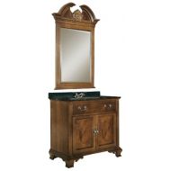 Kaco International Kaco international 626-3600 Dorchester 36-Inch Vanity with Brown Cherry Sherwin Williams Finish, Vanity Only