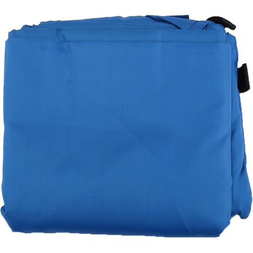  Kadimendium Waterproof Shade Cloth, Waterproof Ripstop with Tent Ropes Storage Bag for Hiking for Sun Shelter(Blue)