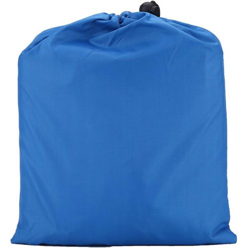  Kadimendium Waterproof Shade Cloth, Waterproof Ripstop with Tent Ropes Storage Bag for Hiking for Sun Shelter(Blue)