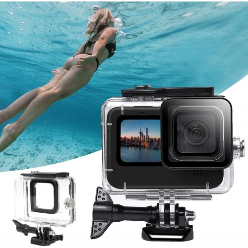  Kadimendium Better Waterproof Effect Protective Cover for GoPro Hero 9 Black,for Sports Camera,for Underwater Shooting