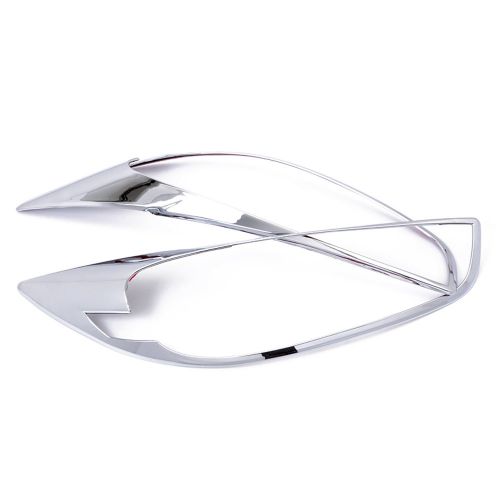  Kadore ABS Chrome Front Headlight Frame Cover Trim for Mazda SUV CX-5 CX5 2013 2014 2015 2pcs/Set