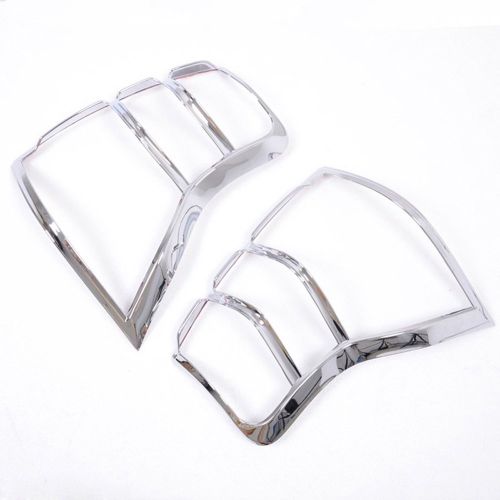  Kadore ABS Chrome Tail Light Lamp Cover Trim for Toyota Land Cruiser Prado FJ150 2010 2011 2012 2013