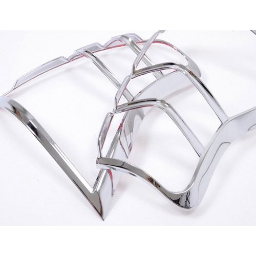  Kadore ABS Chrome Tail Light Lamp Cover Trim for Toyota Land Cruiser Prado FJ150 2010 2011 2012 2013