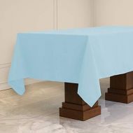 [아마존베스트]Kadut Rectangle Tablecloth (60 x 84 Inch) Baby Blue Rectangular Table Cloth for 5 Foot Table | Heavy Duty | Stain Proof Table Cloth for Parties, Weddings, Kitchen, Wrinkle-Resistan