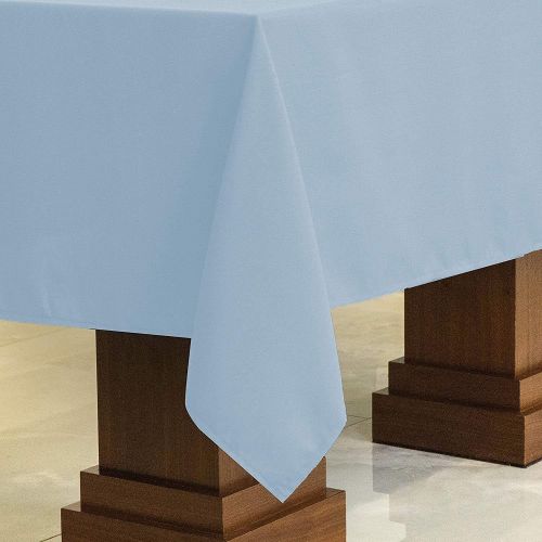  [아마존베스트]Kadut Rectangle Tablecloth (60 x 84 Inch) Baby Blue Rectangular Table Cloth for 5 Foot Table | Heavy Duty | Stain Proof Table Cloth for Parties, Weddings, Kitchen, Wrinkle-Resistan