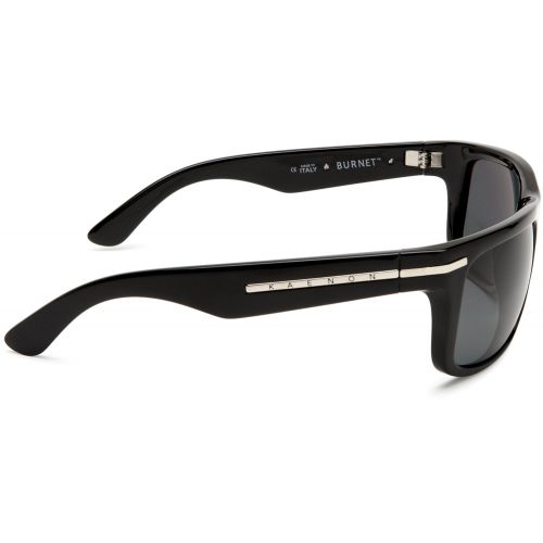  Kaenon Mens Burnet Polarized Rectangular Sunglasses