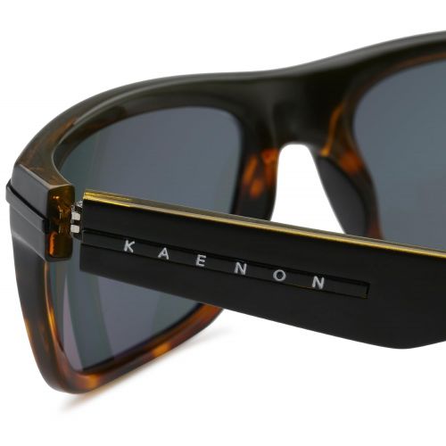  Kaenon Mens Burnet Polarized Rectangular Sunglasses