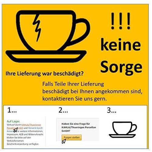  Kahla 02A293A90002C MG O - The Better Place Design 2 Go Magic Grip Set Porzellan Geschirrset fuer 2 Personen 12-teilig Tasse Schale Tellerset weiss Komplettset