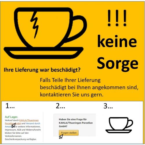  Kahla 02A293A90002C MG O - The Better Place Design 2 Go Magic Grip Set Porzellan Geschirrset fuer 2 Personen 12-teilig Tasse Schale Tellerset weiss Komplettset