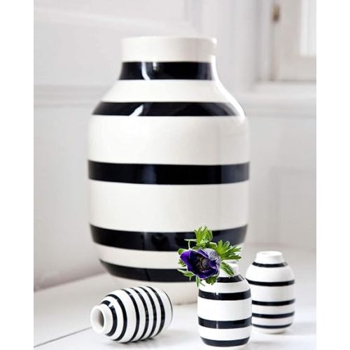  Omaggio Vase, 30,5 cm, Black
