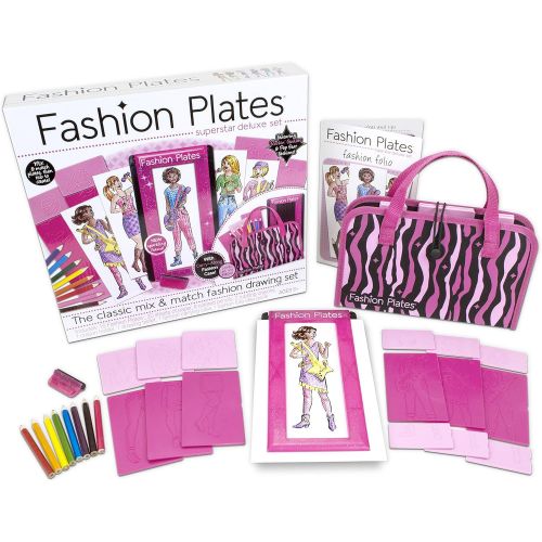  [아마존핫딜][아마존 핫딜] Kahootz Fashion Plates Super Star Deluxe Kit