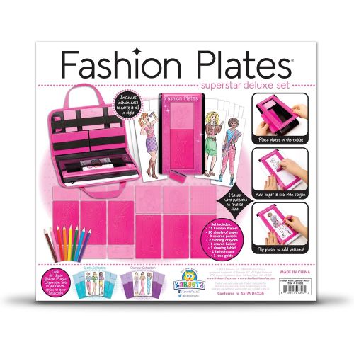  [아마존핫딜][아마존 핫딜] Kahootz Fashion Plates Super Star Deluxe Kit