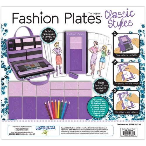  [아마존베스트]Kahootz Fashion Plates Classic Styles