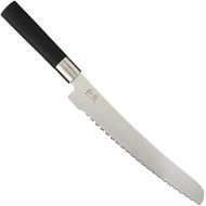 KAI Wasabi Black Brotmesser, Klinge 23,0 cm, 6723B