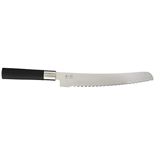  KAI Wasabi Black Brotmesser, Klinge 23,0 cm, 6723B