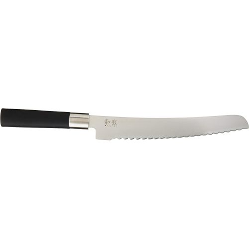  KAI Wasabi Black Brotmesser, Klinge 23,0 cm, 6723B