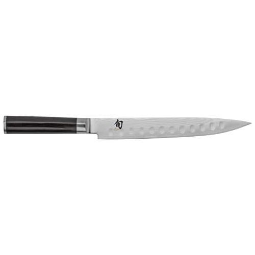  KAI Shun Classic Schinkenmesser mit Kullenschliff, Klinge 23,0 cm, DM-0720