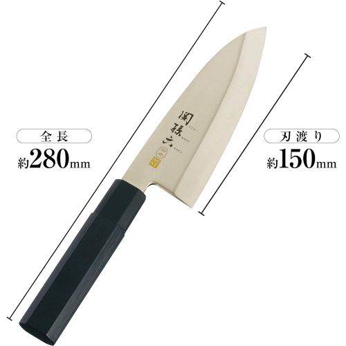  Kai Seki Magoroku Kinju ST Japanese Deba Knife 150mm (AK-1101)