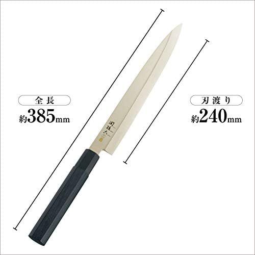  [아마존베스트]Kai Seki Mago Roku Kimuhi Sashi St Sum K Chenmesser Sashimi 240mm AK 1106(Japan import)