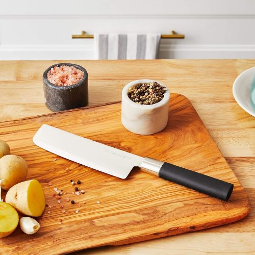  [아마존베스트]Kai Wasabi Black Nakiri 165mm, t = 2.0Plus Ultrascharfes Durable Cooking Fun Cold Cuts Knife Set