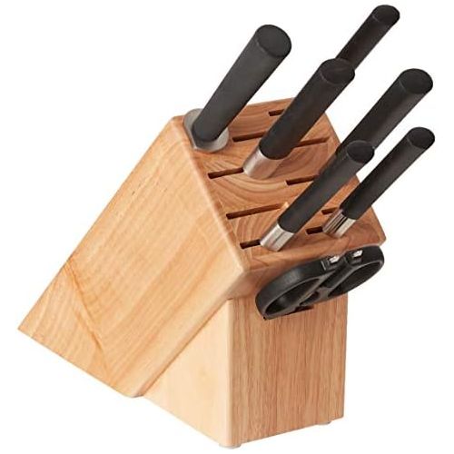  Wasabi WBS0800 Kai Wasabi Black 8-Piece Knife Block Set