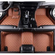 Kaifeng kaifeng for Dodge Charger 2011-2017 Car Floor Mats Custom Fit All-Weather 3D Covered Car mat Carpet FloorLiner Floor Auto Mats (Brown, 2011)