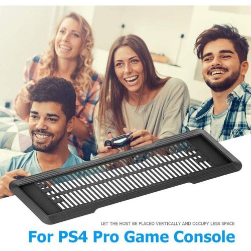  [아마존베스트]Kailisen PS4 Pro Vertical Stand for Playstation 4 Pro with Built-in Cooling Vents and Non-Slip Feet