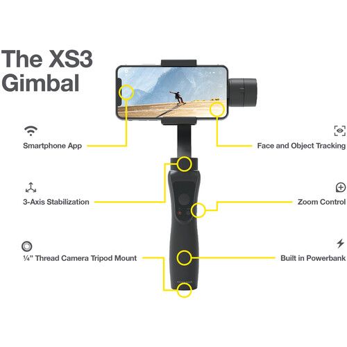  Kaiser Baas XS3 3-Axis Handheld Smartphone Gimbal