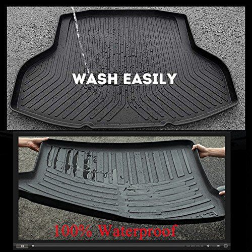  Kaitian 1pcs New Leather Car Rear Trunk Cargo Mat Cargo Liner Cargo Tray Boot Mat Boot Liner Boot Tray Custom Fit for Land Rover Range Rover Sport 2013 2014 2015 2016 2017 2018 201