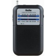 [아마존베스트]Kaito KA200 Pocket AM/FM Radio, Black