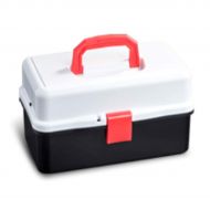 Kaiyitong First Aid Kit, Home Portable Medical Bag, Family Medicine Box, Red/Blue 13. 2 6.8 5.92 (Color : Black)