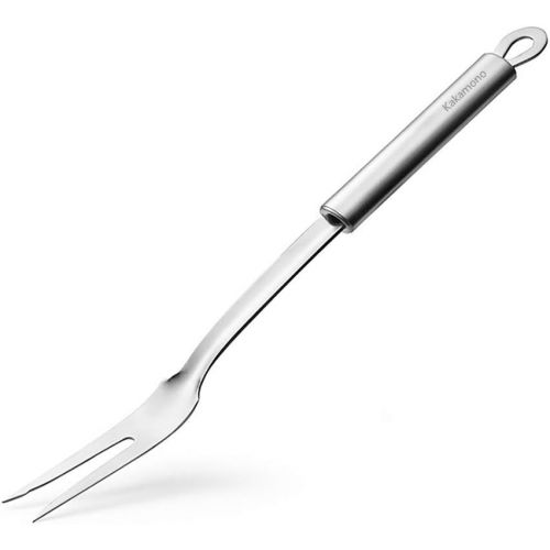  Kakamono Carving Fork Stainless Steel Barbecue Meat Forks BBQ Kitchen Tool (12 Inch)