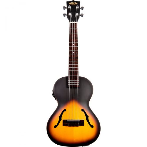  Kala},description:The Kala Archtop Sunburst Tenor Ukulele has a beautiful archtoparchback design with classic f-holes. Fitted with a spruce top and mahogany back and sides, this i