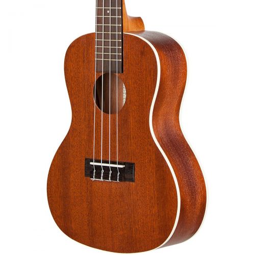  Kala},description:The Kala Satin Mahogany Concert Ukulele offers a full-bodied tone with plenty of sweet highs and mellow lows that combine for a full rich sound. Traditional white