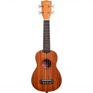 Kala},description:The Kala Satin Mahogany Soprano Ukulele features an all-mahogany body with a walnut fingerboard that combine to give you plenty of sweet highs and mellow lows for