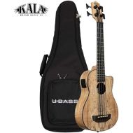 Kala Brand Music Co., 4-String Ukulele, Right, Natural, Ubass SP-MAPL-FS