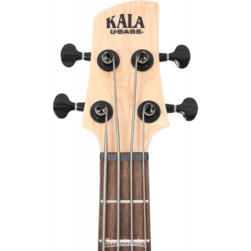  Kala Solidbody U-Bass Electric Bass Guitar - Black