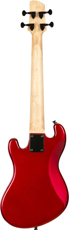  Kala Solidbody U-Bass Electric Bass Guitar - Red