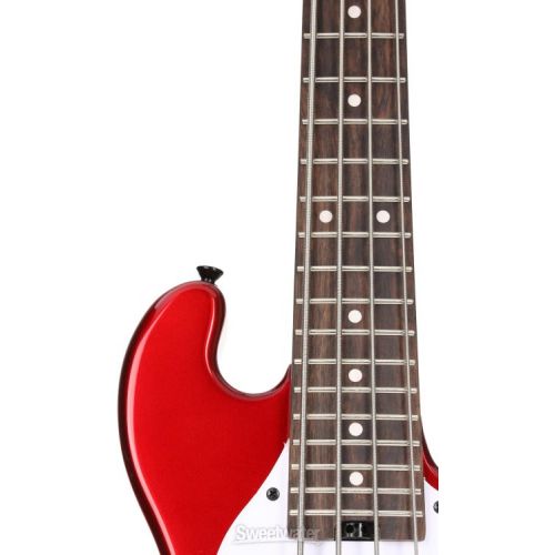  Kala Solidbody U-Bass Electric Bass Guitar - Red