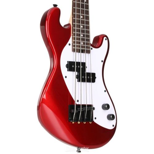  Kala Solidbody U-Bass Electric Bass Guitar - Red