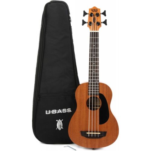  Kala Bakithi Kumalo Signature Acoustic-electric U-Bass with Stand - Natural