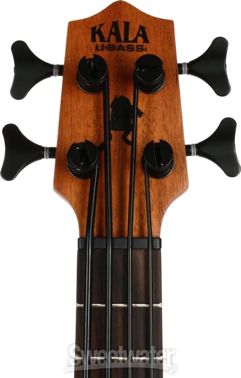  Kala U-Bass Scout, Mahogany Acoustic-Electric Bass Guitar - Natural Satin Demo