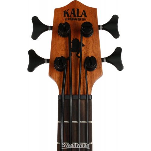  Kala U-Bass Scout, Mahogany Acoustic-Electric Bass Guitar - Natural Satin