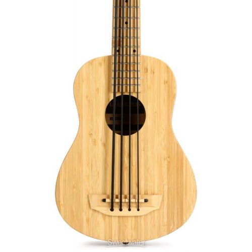  Kala U-Bass Bamboo Acoustic-Electric Bass Ukulele - Natural
