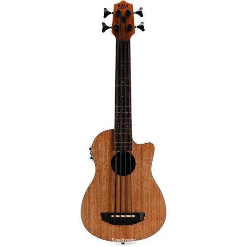  Kala Scout Acoustic-electric Fretless U-Bass with Stand - Natural